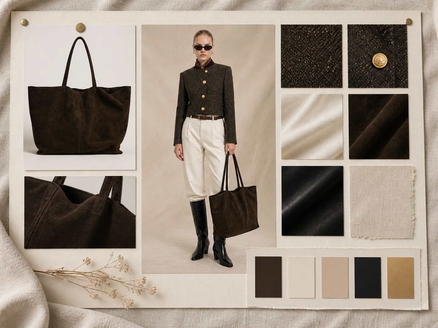AI Lookbook 系列 Brief 与视觉情绪板示例