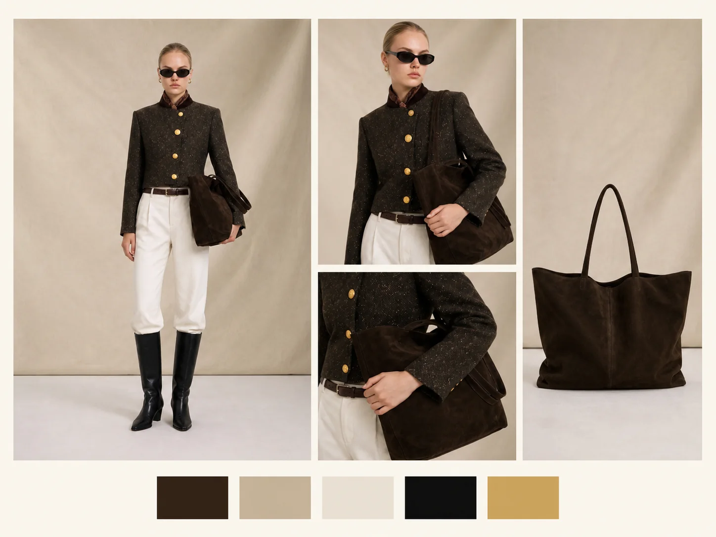 AI Lookbook 锁定后的系列视觉方向与情绪板